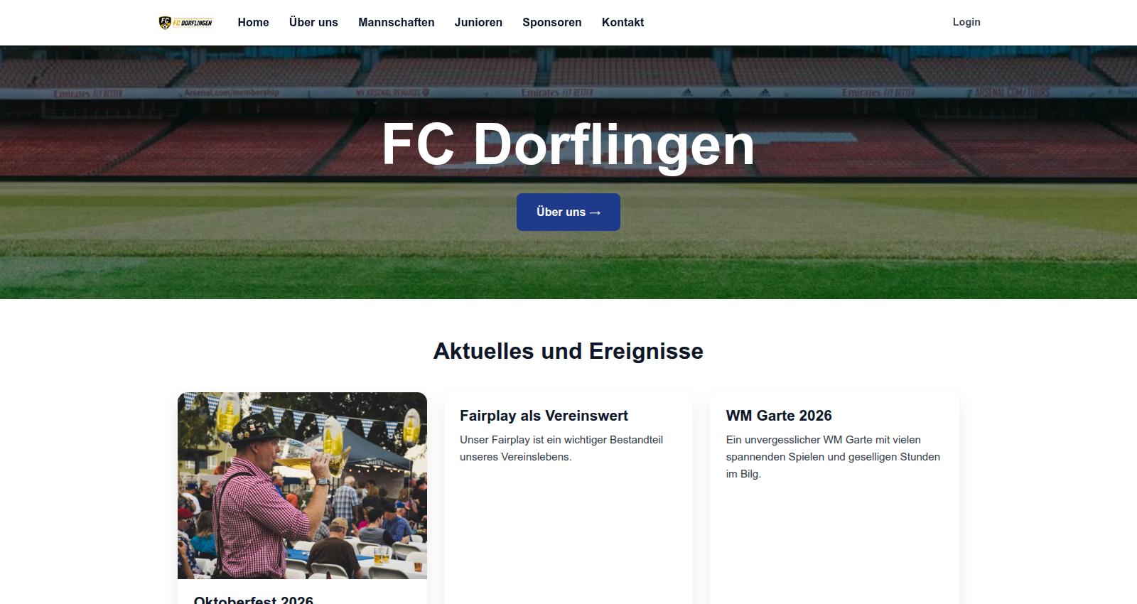 Vereinswebseite