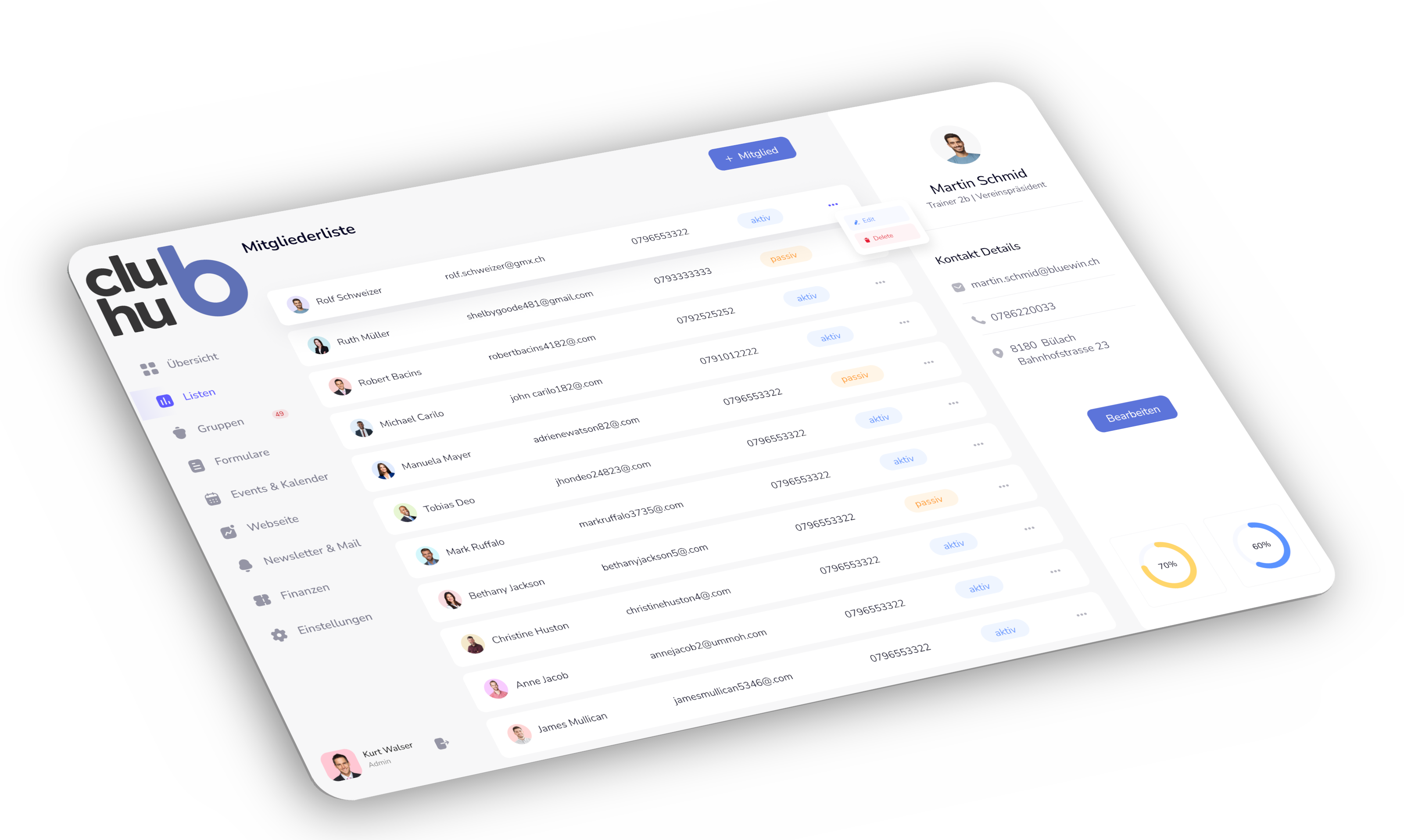 CluCore — Vereinsverwaltung
